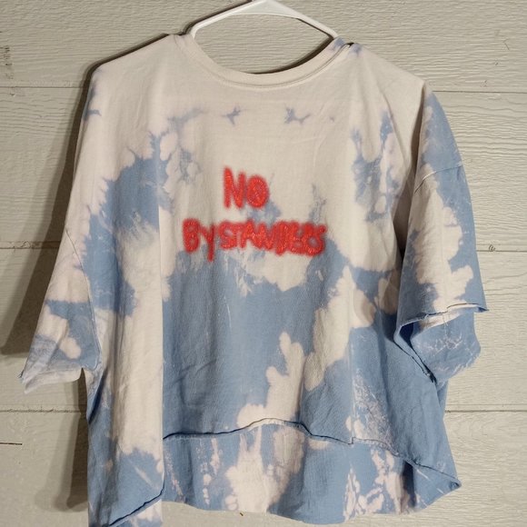 Travis Scott No Bystanders Astroworld 2019 Crop Tee Music Festival Tee T-shirt - Picture 4 of 12